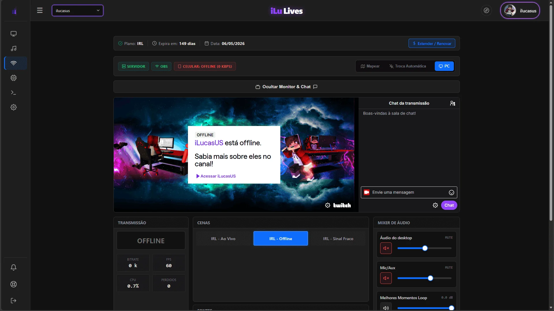 Painel de Monitoramento
